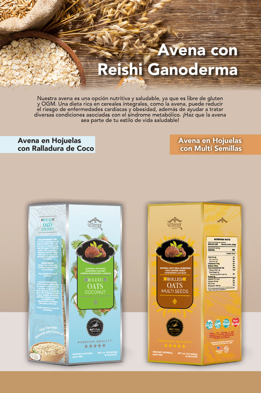 Avena con Reishi Ganoderma